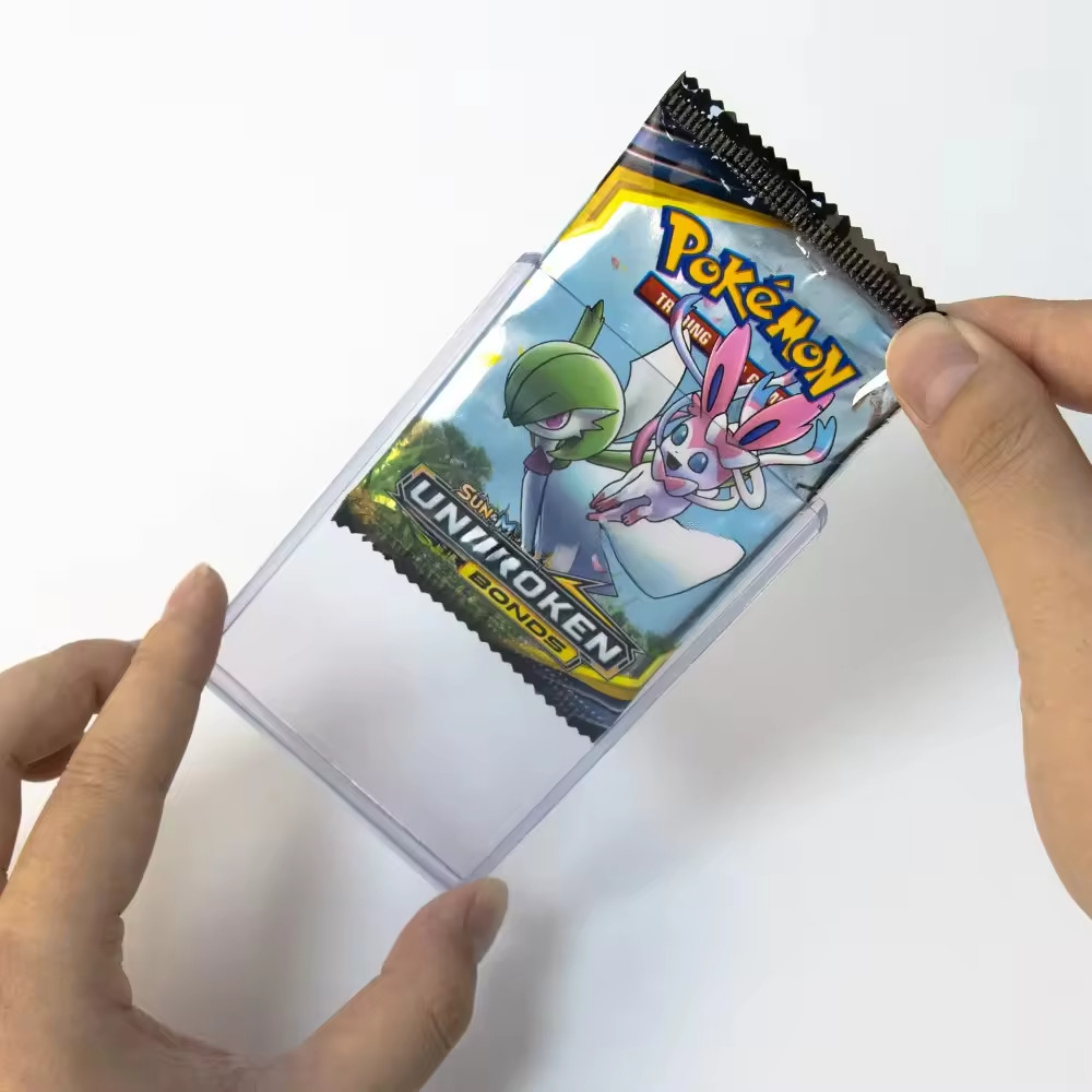 penny sleeves used inside toploaders for standard and thick cards