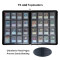 Baseball Game Trading Collector Leather Photo Albums Card Binder Holds Protectors 16 Pocket Trading Card Toploader Binder