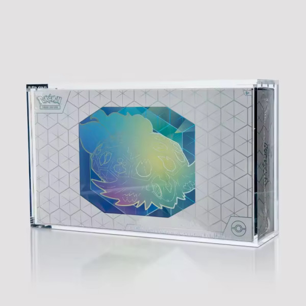 Acrylic Case Display for Pokémon Ultra-Premium Collection Terapagos EX (UPC) EngLish Pokemon Booster Pack
