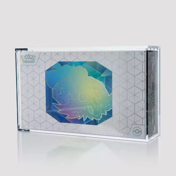 Acrylic Case Display for Pokémon Ultra-Premium Collection Terapagos EX (UPC) EngLish Pokemon Booster Pack Acrylic Case Display for Pokémon Ultra-Premium Collection Terapagos EX (UPC) EngLish Pokemon Booster Pack