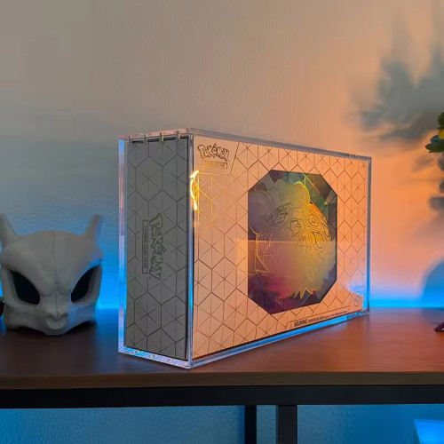 Acrylic Case Display for Pokémon Ultra-Premium Collection Terapagos EX (UPC) EngLish Pokemon Booster Pack