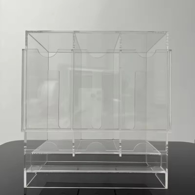 Acrylic Booster Pack Dispenser Box for Game Store & Retail Display