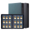 Semi-Rigid Card Saver Collectors Binder Holds 360 Cards 9 Pocket Trading Leather Photo Albums