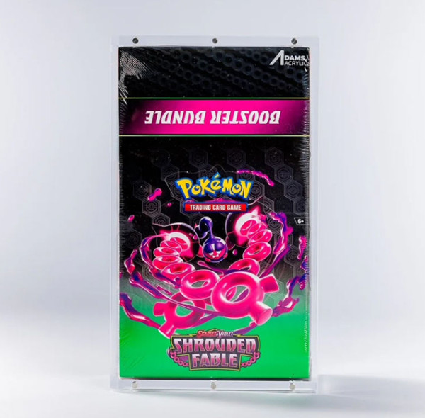 Premium Pokémon Acrylic Display Case for Booster Bundles: Protection and Showcase
