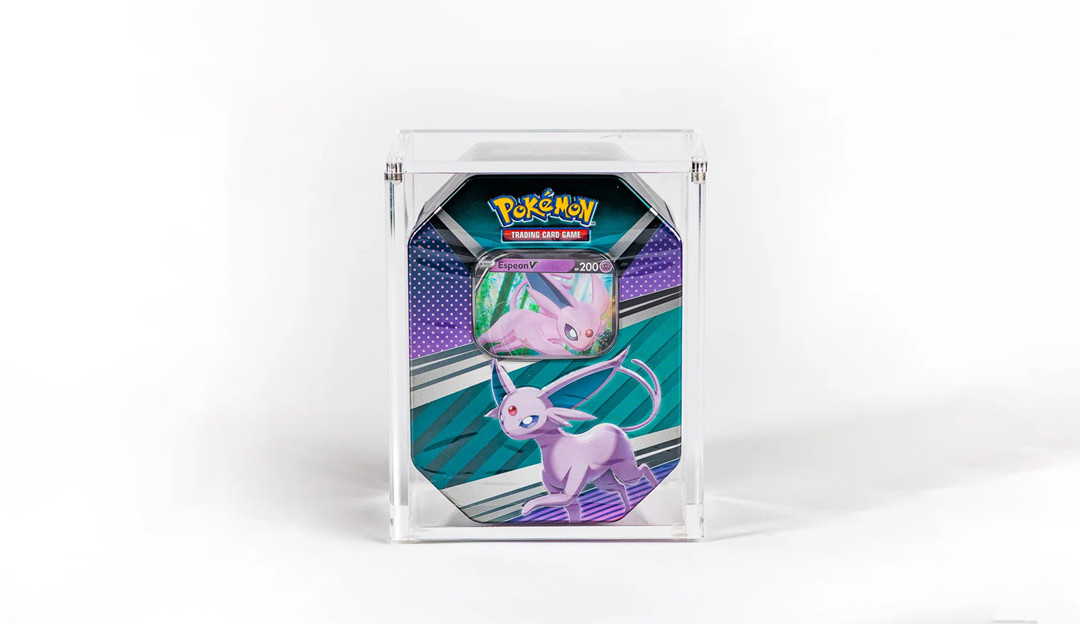 Acrylic Display Case for Pokémon Tins (Regular)