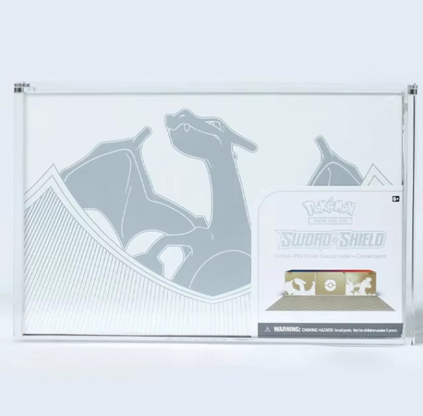 Premium Acrylic Display Case for Charizard UPC – Ultimate Pokémon Protection & Display Solution
