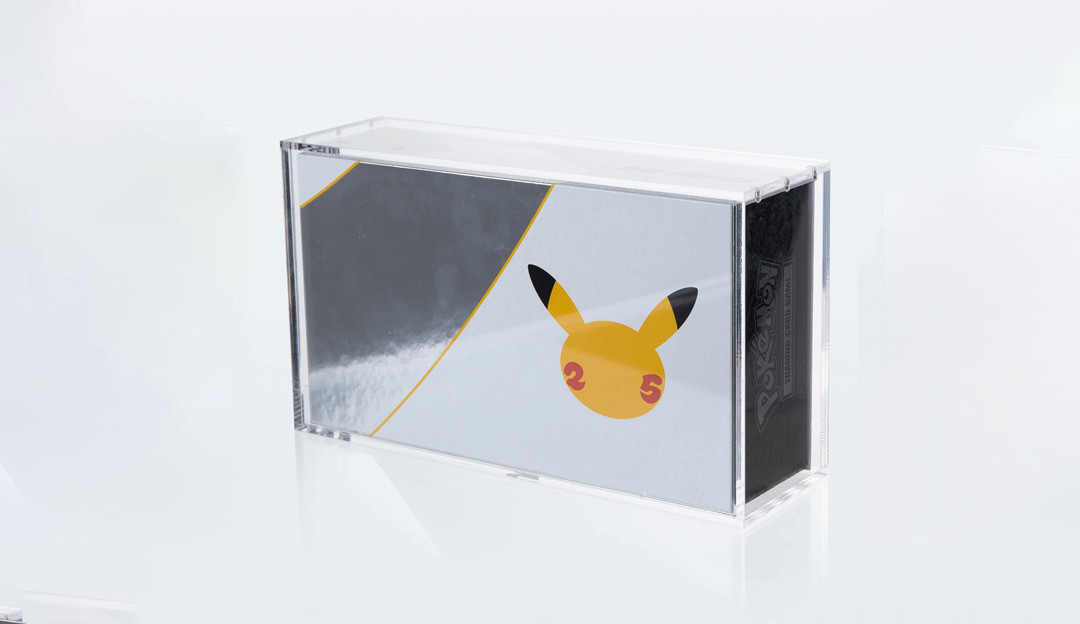 Acrylic Display Case For Pokémon UPC (Celebrations) | Premium Protection & Display for Collectors