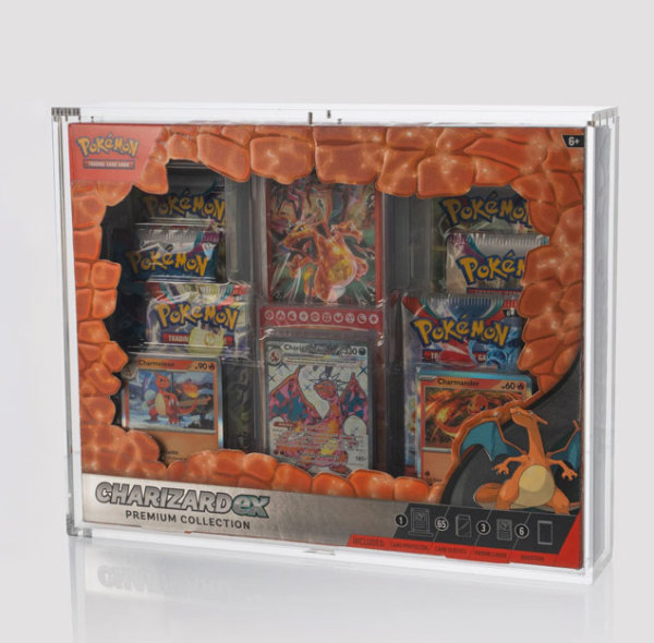 Acrylic Display Case for Pokémon EX Booster — Premium Protection for Vintage Collectors