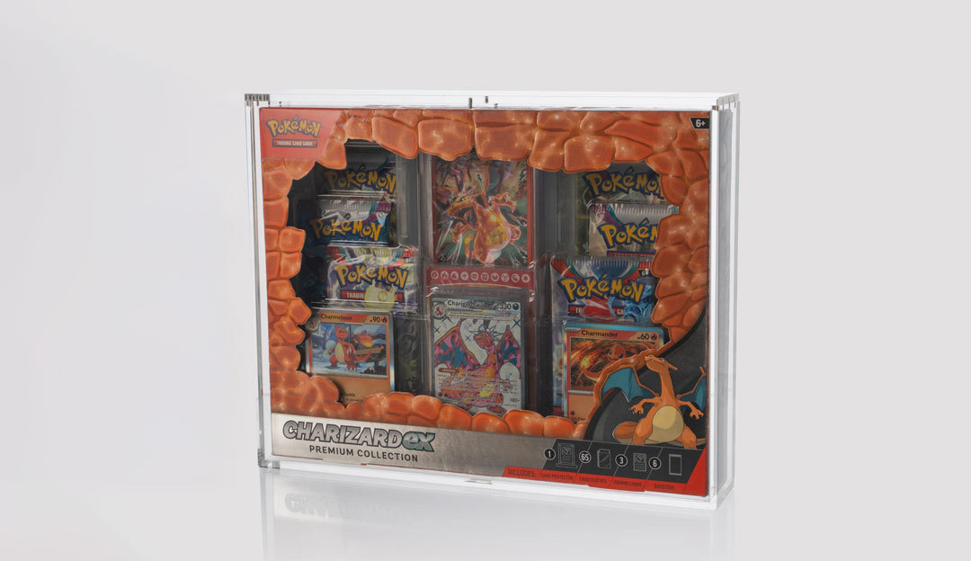 Acrylic Display Case For Pokémon EX booster