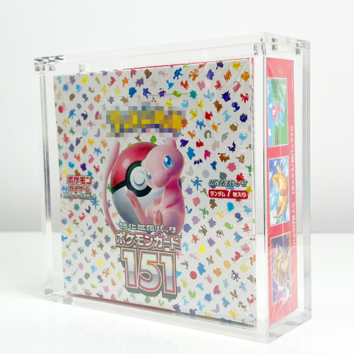 Acrylic Display Case for Japanese Booster Boxes - TCG Shop Supplies