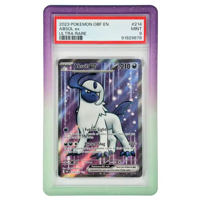 TPU Gradient Graded Card Slab Bumper Guard Protector Case for PSA BGS CGC TCG Trading Card Protection