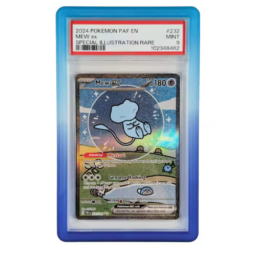 TPU Gradient Graded Card Slab Bumper Guard Protector Case for PSA BGS CGC TCG Trading Card Protection