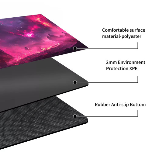 Playmat Non-Slip Rubber Backing Printing Board Game Desk Mat Duel Mat Tcg Ptcg Playmat 24X14 Inches