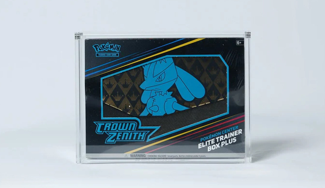 pokemon etb acrylic case