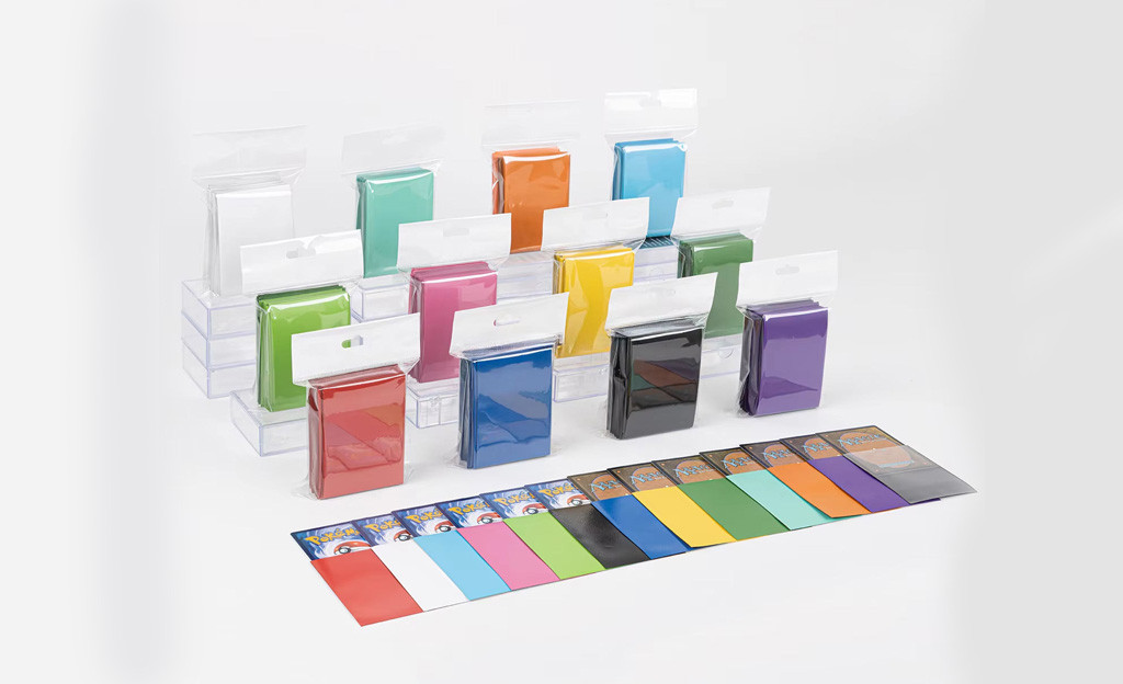 fine sand matte card sleeves