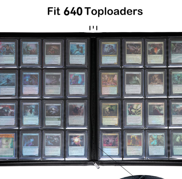 16 Pocket Toploader Binder: The Ultimate Storage Solution for Serious Card Collectors