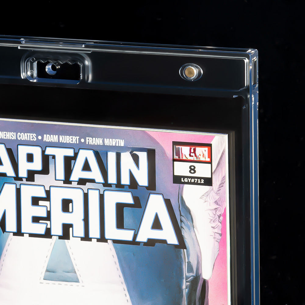 Custom comic book protector supplier magnetic snap comic frame for bagged and boarded comics