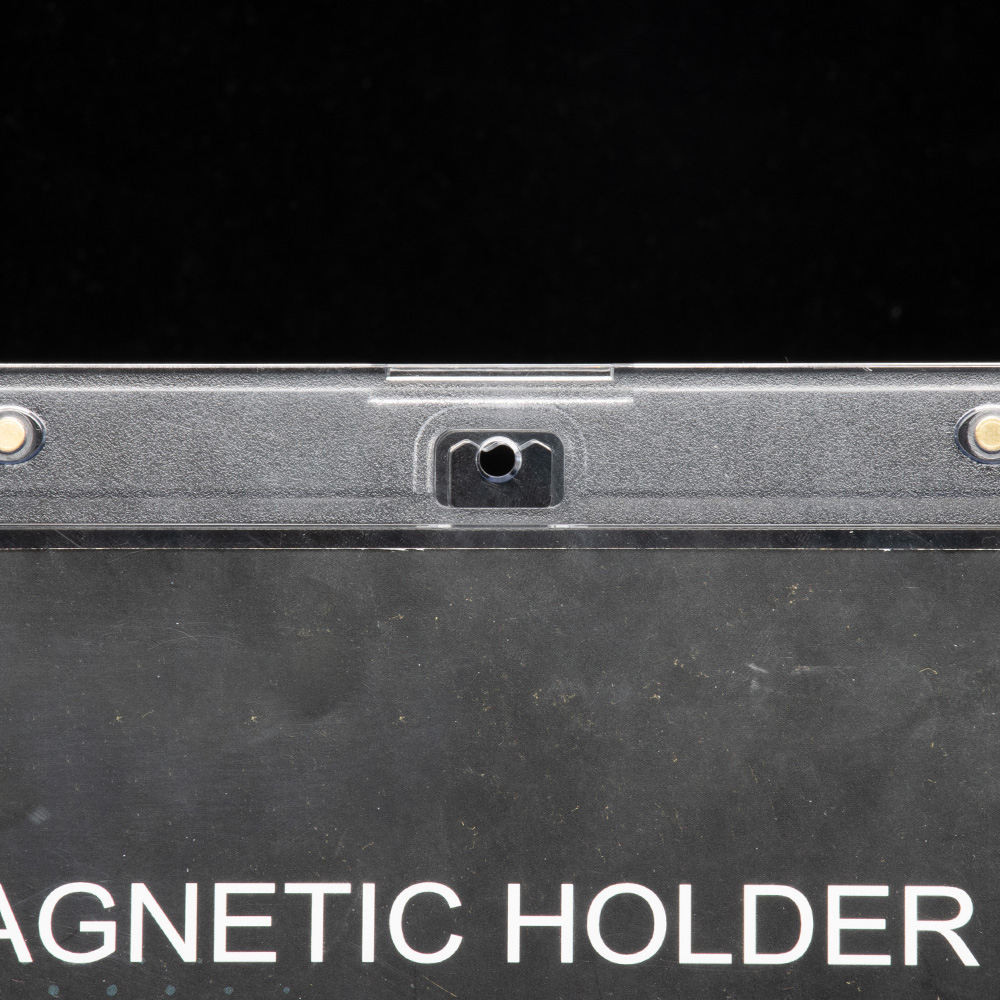 UV-resistant magnetic comic book display case for mini tins and small collectibles