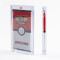 Magnetic Snap Booster Pack Holder - Clear PS Display Case with Dual Magnet Closure, Fits Standard English Size Trading Card Packs (Pokemon / MTG / Yu-Gi-Oh Compatible)