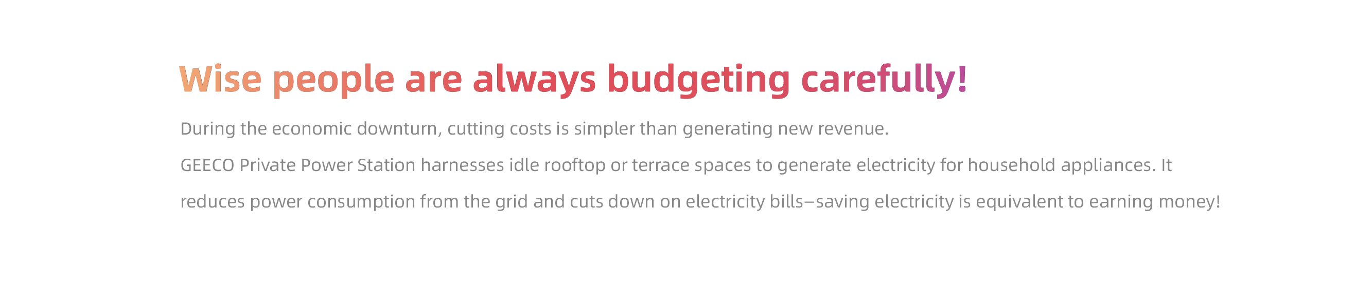 Private Power Station