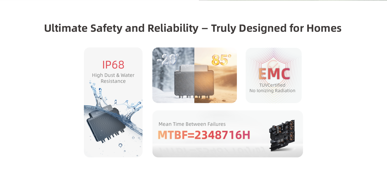 Ultimate Safety and Reliability