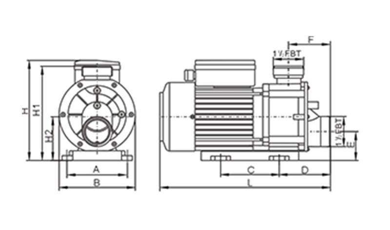 Bathtub Whirlpool Water Pump Manufacturer