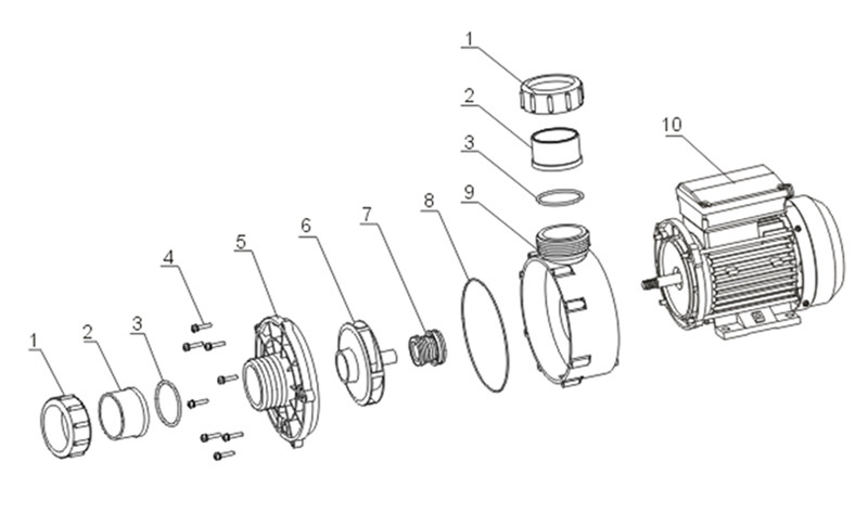 Hot-Selling Bathtub Water Pumps Wholesale