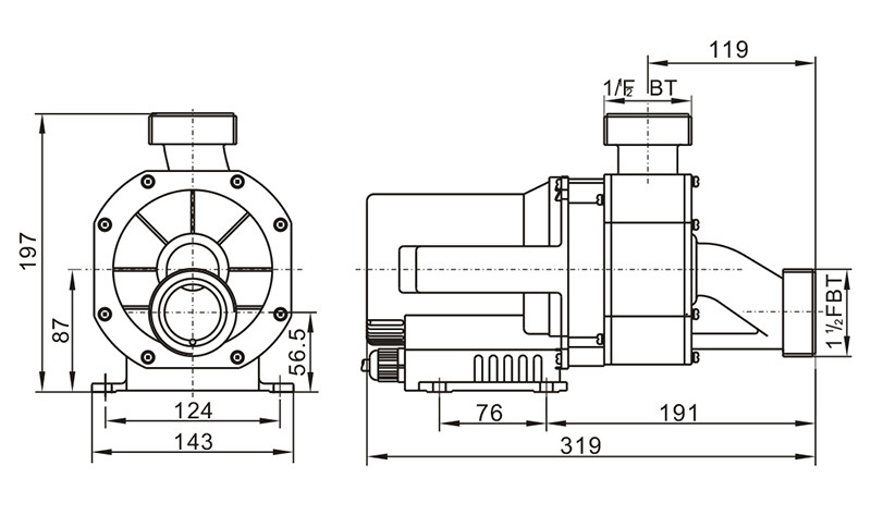 Energy Efficient Bathtub Pumps Manufacturer