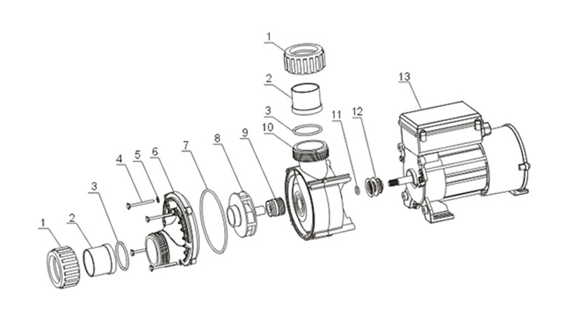 Bathtub Whirlpool Water Pumps Suppliers