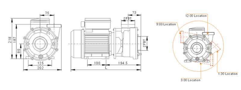 Wholesale SPA Water Pumps 