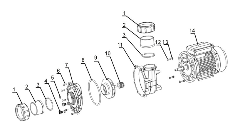 Wholesale SPA Water Pumps 