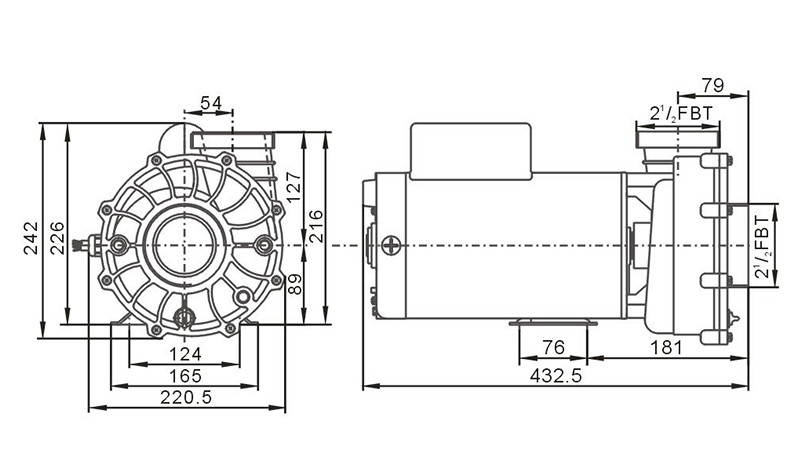 Adjustable Speed SPA Pumps Wholesale