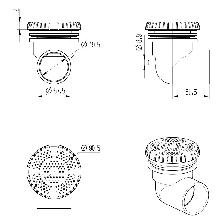 Hot Tub Suctions Suppliers