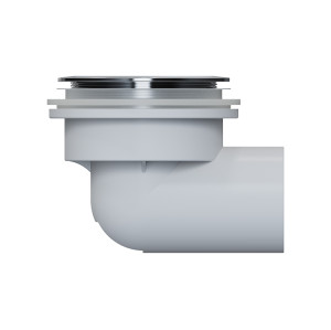 Bathtub Suction S-0019B Wholesale | 85mm Durable Water Suction with Chrome Plated Surface | Support Wholesale and Customization