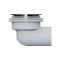 Bathtub Suction S-0019B | 85mm Durable Water Suction with Chrome Plated Surface | Support Wholesale and Customization