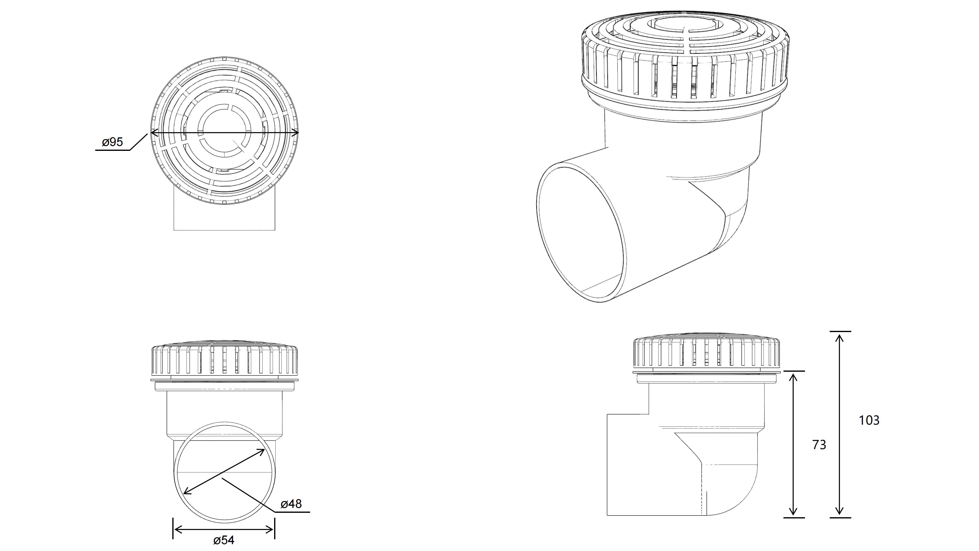 ABS Jacuzzi Suctions Manufacturers