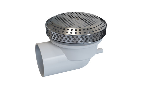 Ventouse de baignoire S02-11 en gros | Corps en PVC et couvercle en acier inoxydable pour baignoires balnéo | Fabricant et fournisseur de premier plan