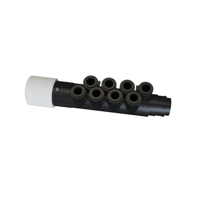 Bathtub Air Manifold AM-003 | 8 Outlets Plastic Manifold for Premium Bubble Masasage | Direct Purchase from Factory