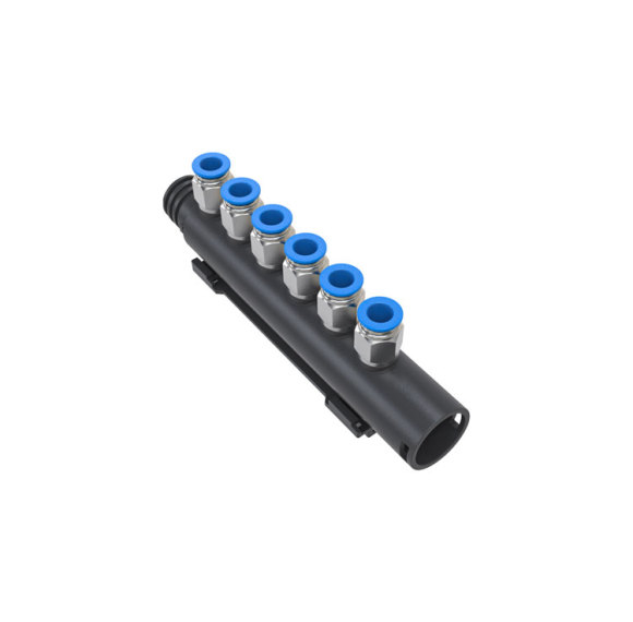 Bathtub  Air Manifold AM-005 Series  Wholesale | 6 Outlets Air Manifold with Quick Connecting for Massage Hot Tub | Bulk Supply from Factory