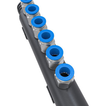 Bathtub  Air Manifold AM-005 Series  Wholesale | 6 Outlets Air Manifold with Quick Connecting for Massage Hot Tub | Bulk Supply from Factory