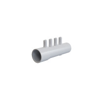 Bathtub Air Manifold AM-009 Wholesale | 4 Outlets White PVC Air Manifold for Massage Bathtub | Top Manufacturer and Supplier