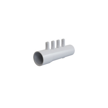 Bathtub Air Manifold AM-009 Wholesale | 4 Outlets White PVC Air Manifold for Massage Bathtub | Top Manufacturer and Supplier