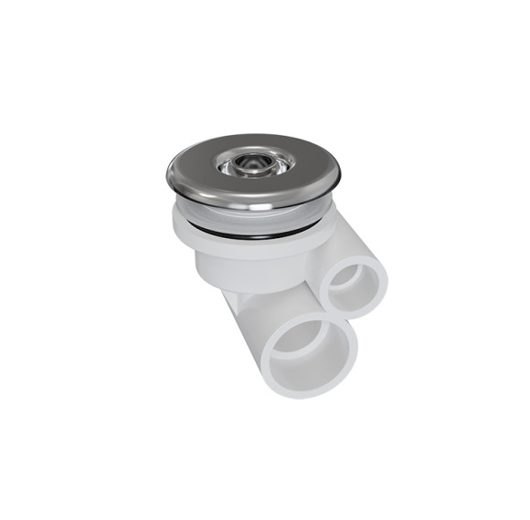 Bathtub Water Jet  WJ-0001 Wholesale | 65MM ABS Chormed Cover Whirlpool Jet | Bulk Supply from Factory