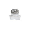 Bathtub Jet WJ-0090 Wholesale | Hot Tub ABS Cover Slim Water Jet for Whirlpool Bathtubs | Support OEM and ODM