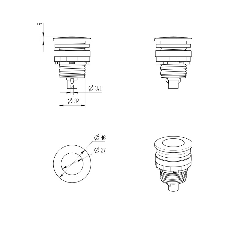 Bathtub Air Switch Suppliers