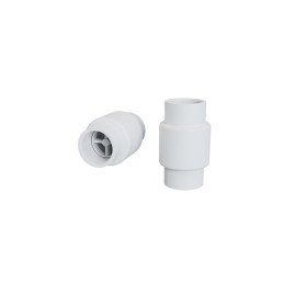 Bathtub Check Valve VA-003 Series | Wholesale | Durable White PVC Non-Return Check Valve for Water and Gas Flow Protection | Factory Direct Sale