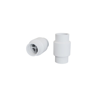 Bathtub Check Valve VA-003 | Durable White PVC Non-Return Check Valve for Water and Gas Flow Protection | Factory Direct Sale