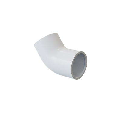 Bathtub Water Hose Connector PC-0004 | Wholesale PVC Elbow 45 Degree Fitting for Whirlpool Tub