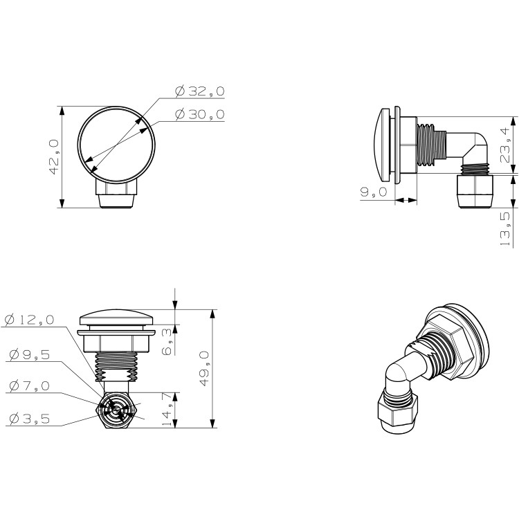 Bathtub Air Jets Wholesale