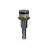 Bathtub Air Jet AJ-018 Wholesale |  Chrome-plated Brass Slim Air Jet for Bubble Bath | Support OEM and ODM